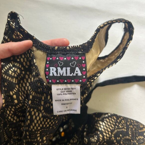 RMLA Girls' SLEEVELESS DRESS SIZE 7 - Picture 2 of 2